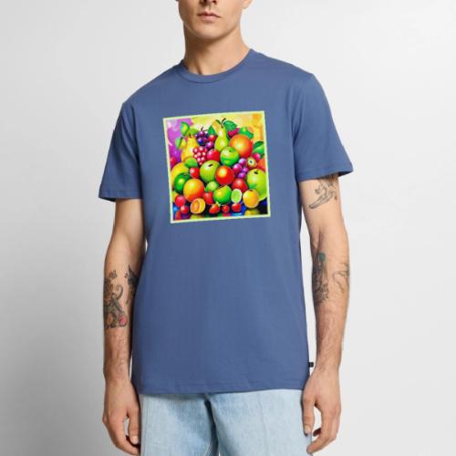 Vibrant Fruit Medley Art - Men's Premium T-Shirt