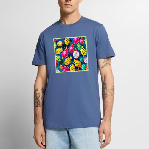Dragon Fruit Pattern Art - Men's Premium T-Shirt