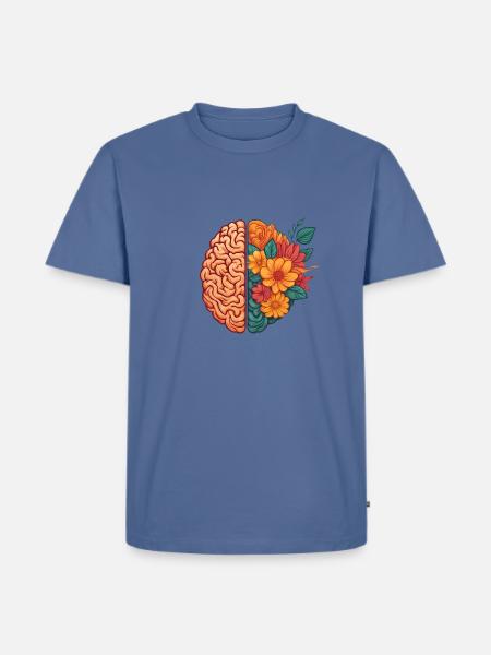 BeKind - Men's Premium T-Shirt - stone blue