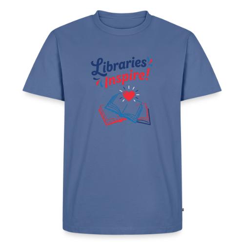 Libraries Inspire! - Men's Premium T-Shirt