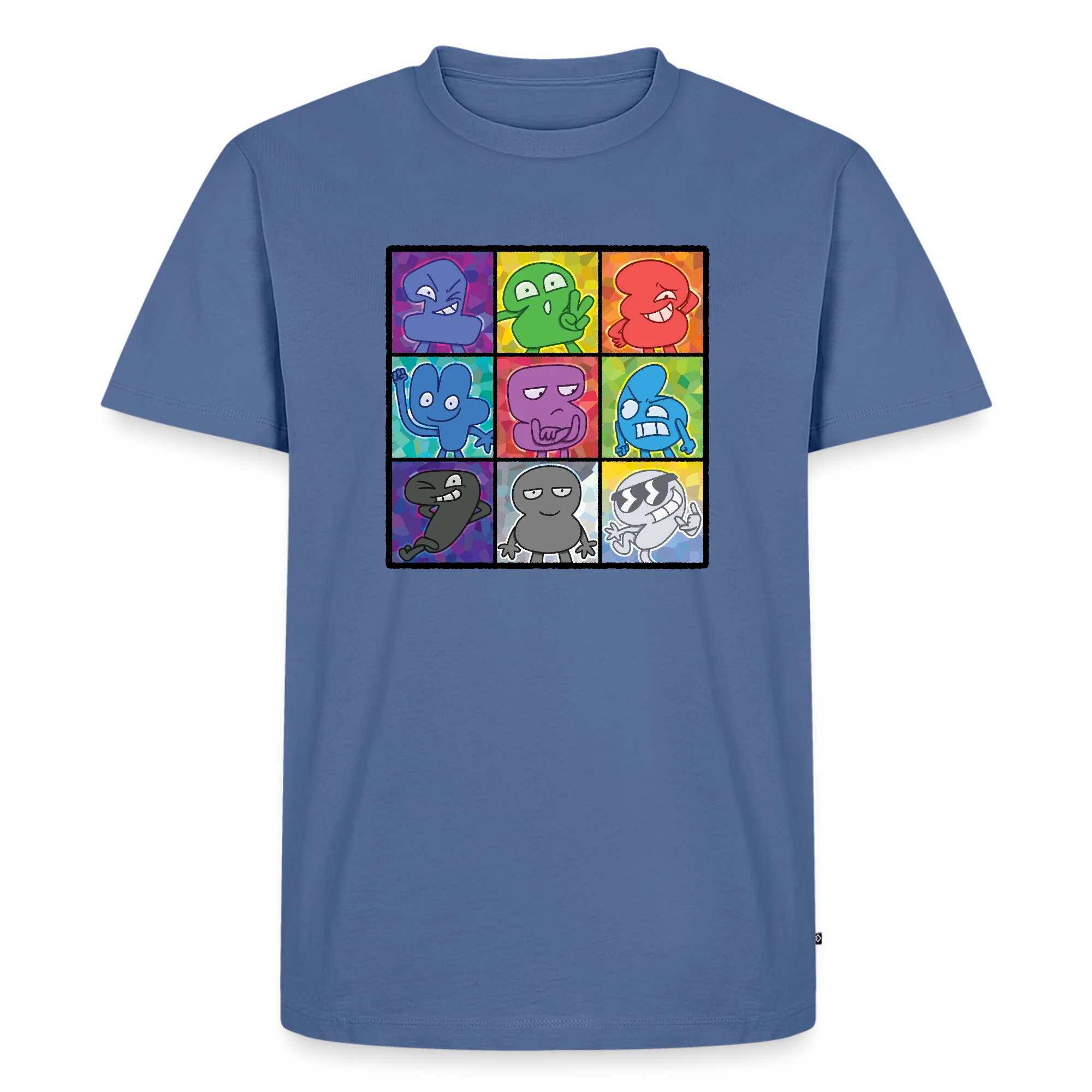 Number Grid Men's Premium T-Shirt | Spreadshop