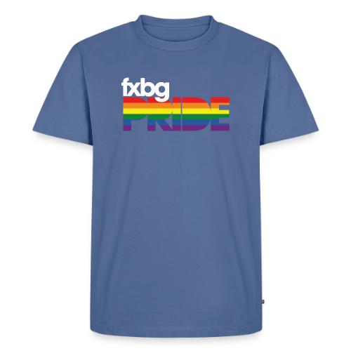 FXBG PRIDE Logo - WHITE - Men's Premium T-Shirt