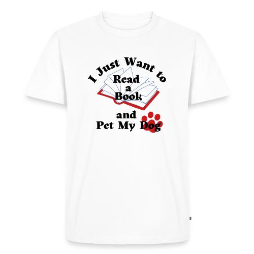 Book Dog - Men's Premium T-Shirt
