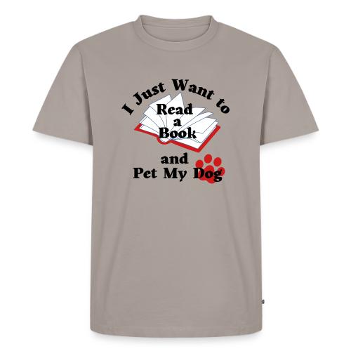 Book Dog - Men's Premium T-Shirt
