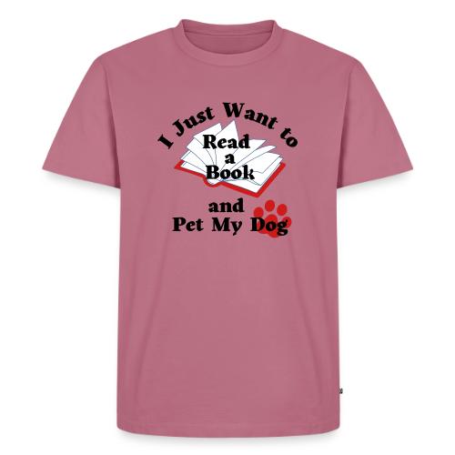 Book Dog - Men's Premium T-Shirt