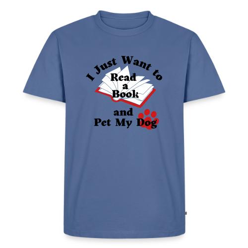Book Dog - Men's Premium T-Shirt