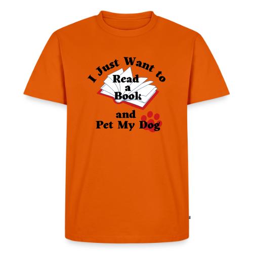Book Dog - Men's Premium T-Shirt
