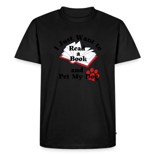 Book Dog - Men's Premium T-Shirt