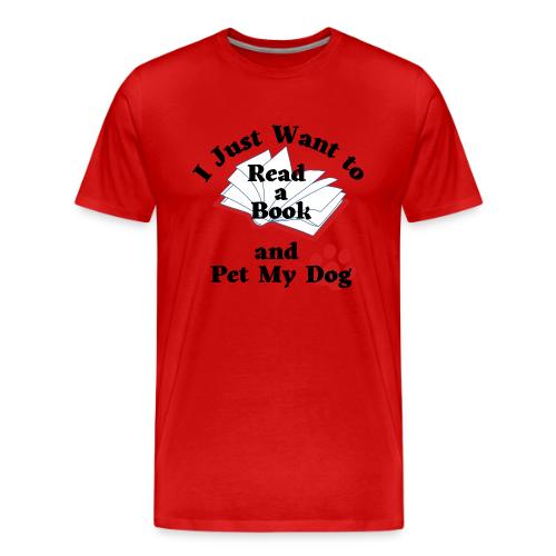 Book Dog - Men's Premium T-Shirt