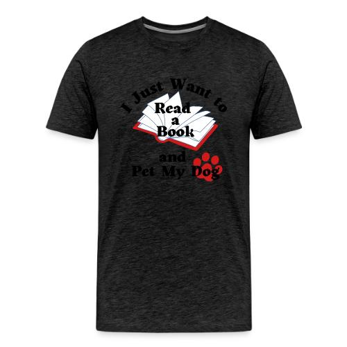 Book Dog - Men's Premium T-Shirt