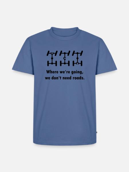 Diff Lock - Men's Premium T-Shirt - stone blue