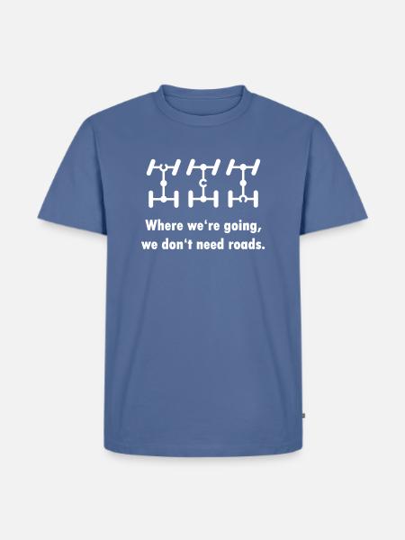 Diff locked - Men's Premium T-Shirt - stone blue