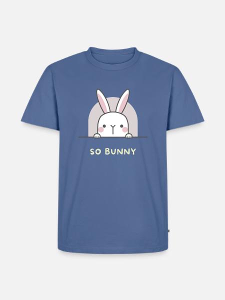 So Bunny So Funny - Men's Premium T-Shirt - stone blue