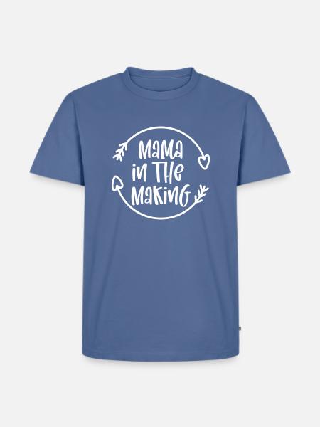 Mama In The Making - Men's Premium T-Shirt - stone blue