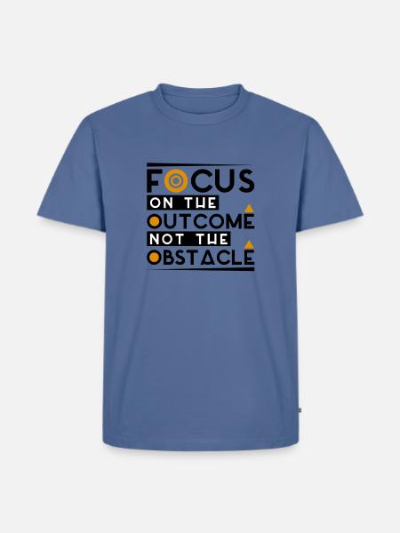 Motivational Quote - Men's Premium T-Shirt - stone blue