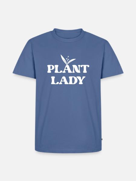 Plant lady - Men's Premium T-Shirt - stone blue
