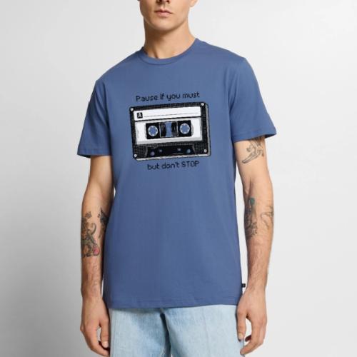 Pause but don't Stop Cassette - Men's Premium T-Shirt