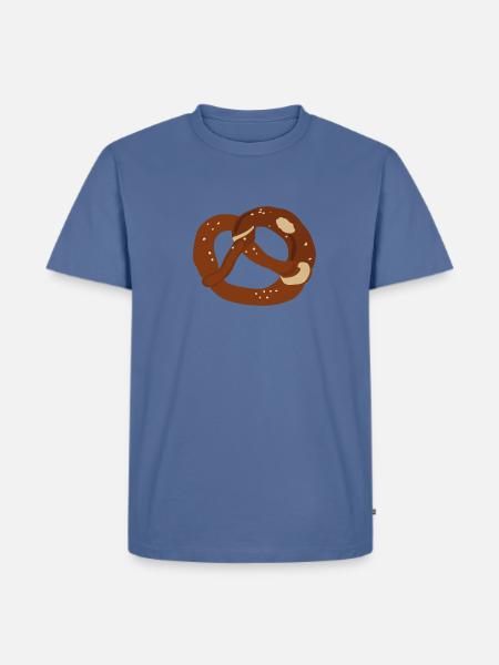 Pretzel - Men's Premium T-Shirt - stone blue