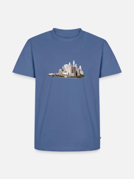 New yourk - Men's Premium T-Shirt - stone blue