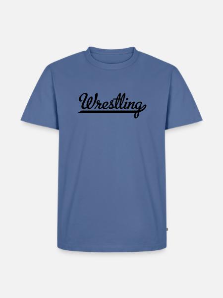 wrestling - Men's Premium T-Shirt - stone blue