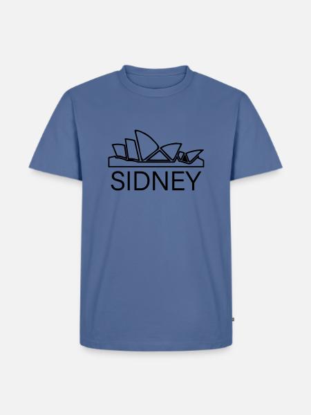 sidney - Men's Premium T-Shirt - stone blue