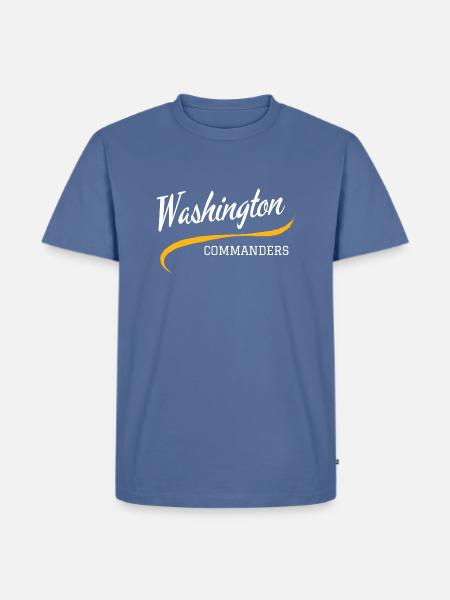 Commanders Retro - Men's Premium T-Shirt - stone blue