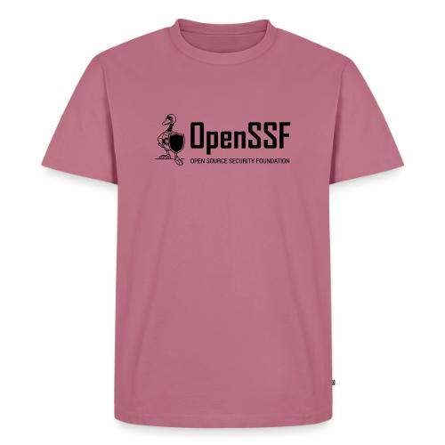 OpenSSF wide black and white logo - Men's Premium T-Shirt