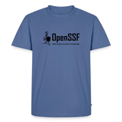 OpenSSF wide black and white logo - Men's Premium T-Shirt
