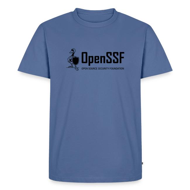 OpenSSF wide black and white logo