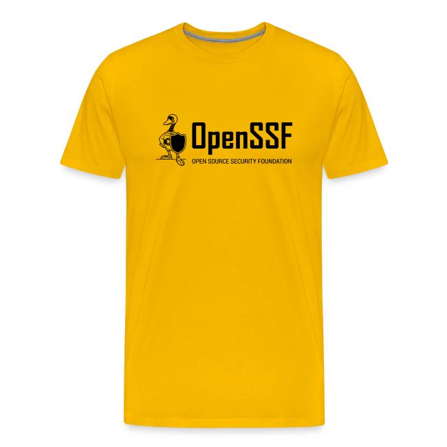 OpenSSF wide black and white logo