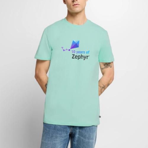 Zephyr 10th Anniversary Stacked Color - Men's Premium T-Shirt