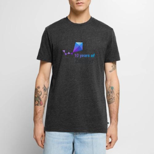 Zephyr 10th Anniversary Stacked Color - Men's Premium T-Shirt