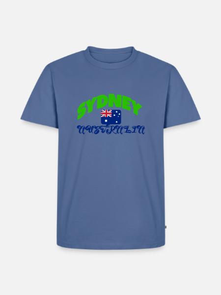 Sydney - Men's Premium T-Shirt - stone blue