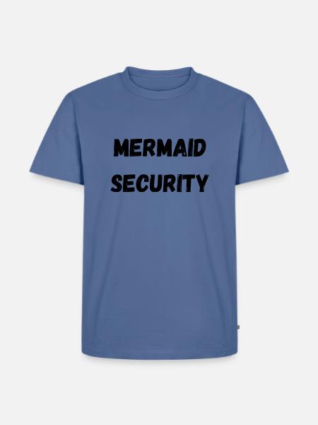 MERMAID SECURITY - Men's Premium T-Shirt - stone blue