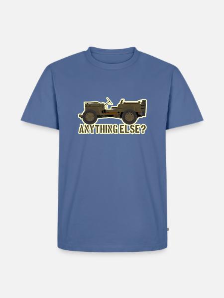 Anything else? - Men's Premium T-Shirt - stone blue 