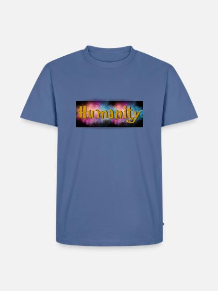 HUMANITY - Men's Premium T-Shirt - stone blue