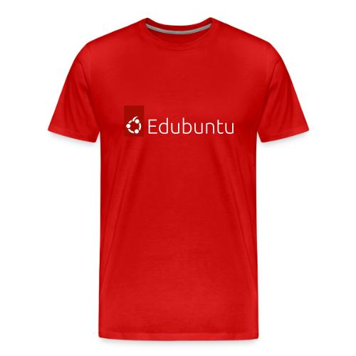 Edubuntu Logo 2023 - White - Men's Premium T-Shirt