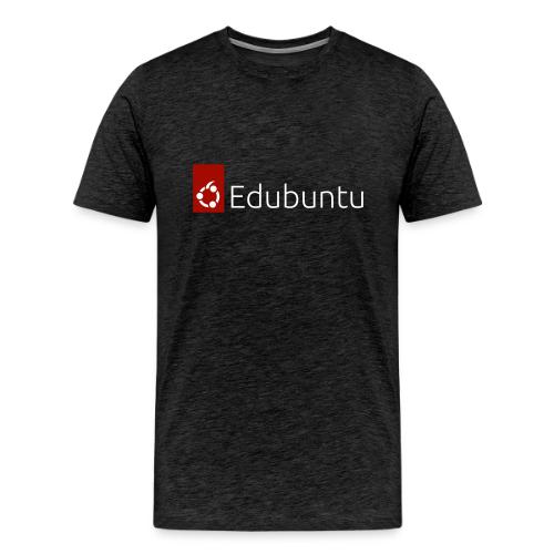 Edubuntu Logo 2023 - White - Men's Premium T-Shirt