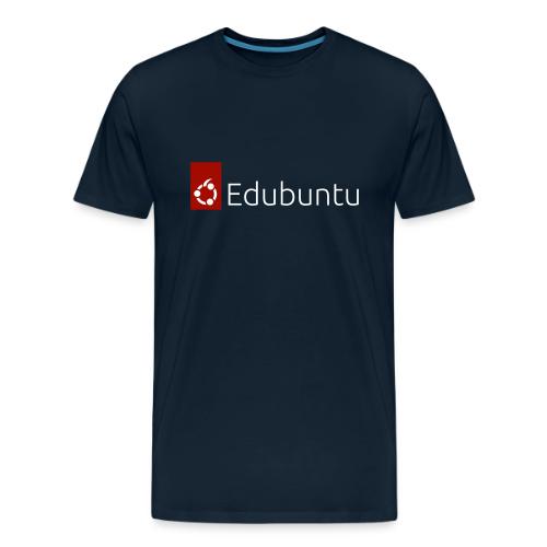 Edubuntu Logo 2023 - White - Men's Premium T-Shirt