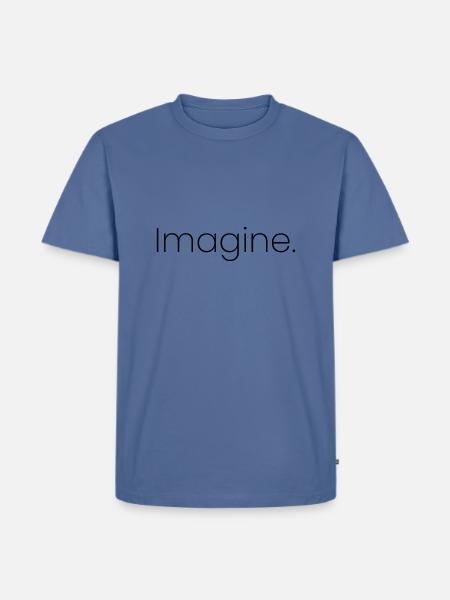 Imagine - Men's Premium T-Shirt - stone blue