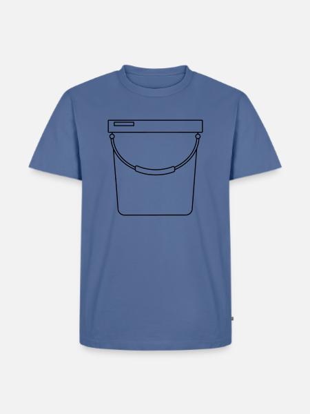 Bucket - Men's Premium T-Shirt - stone blue