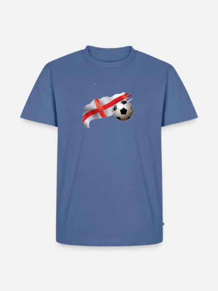 england away shirt - Men's Premium T-Shirt - stone blue