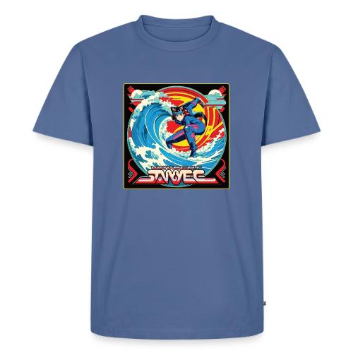 Anime Wavecat Surfer - Men's Premium T-Shirt