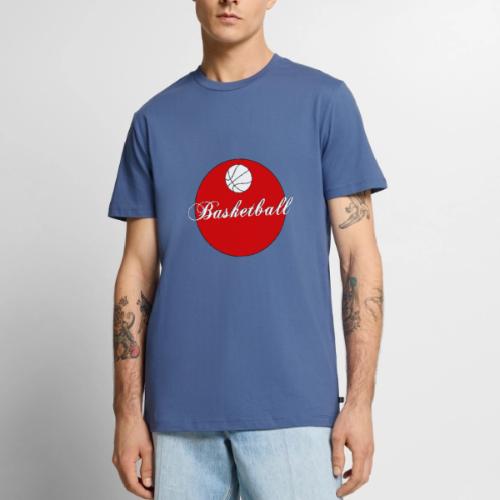 Basketball: Bold Hoops - Men's Premium T-Shirt