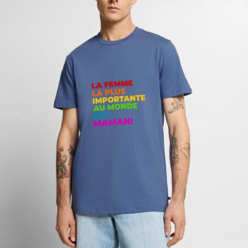 Maman : la femme la plus importante du monde - Men's Premium T-Shirt