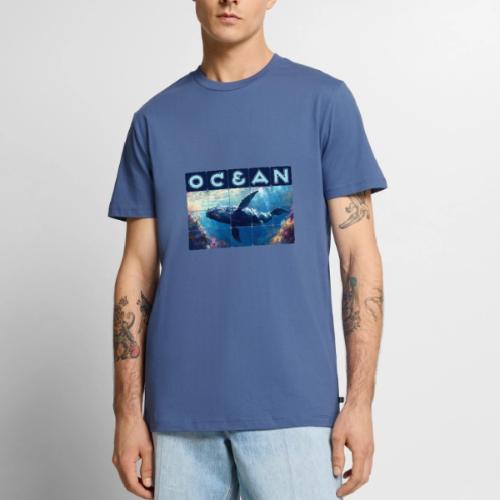 Ocean: Majestic Deep - Men's Premium T-Shirt