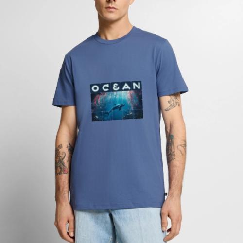 Ocean: Blue Grace - Men's Premium T-Shirt