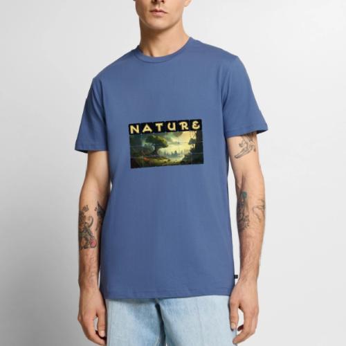 Whispers of Green Peaks - Men's Premium T-Shirt