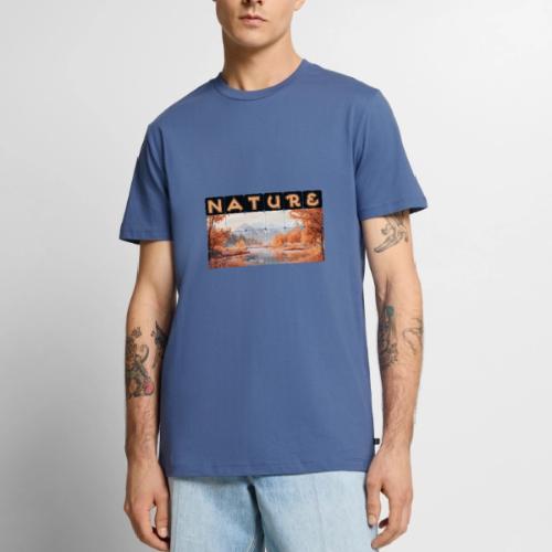 Nature: Autumn Glow - Men's Premium T-Shirt