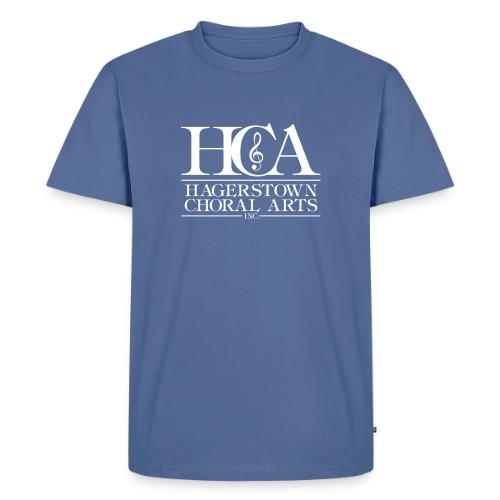 HCALogo White transparent 1134x772 - Men's Premium T-Shirt